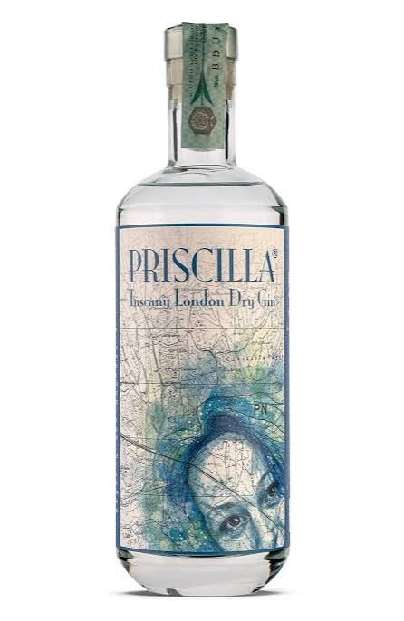 Priscilla Tuscany London Dry Gin — 70 cl