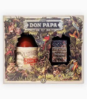 Don Papa Single Island Rum con Carte da Gioco - Gift Box - 70 cl