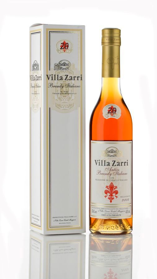 Villa Zarri Brandy Millesimato 2003 20 Anni al Tabacco Toscano 50 cl