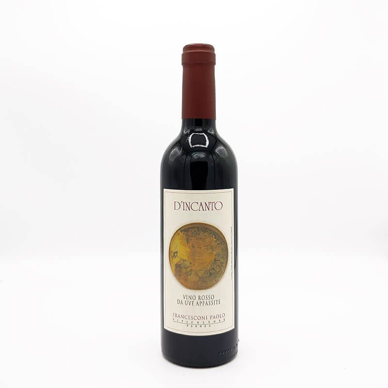 D'Incanto – Vino Rosso da Uve Passite – Francesconi Paolo – 0,5 L