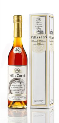 Villa Zarri Brandy Millesimato 2004 20 Anni Marsala Florio 50 cl