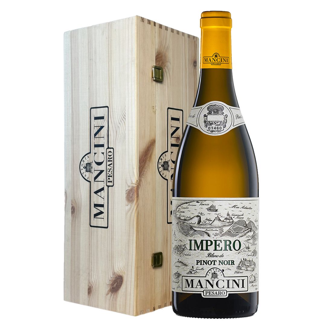 Impero Blanc de Pinot Noir Marche IGT Jeroboam 3 L – Fattoria Mancini