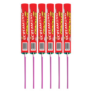 Screaming Crackler Rockets