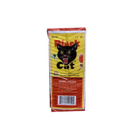 Black Cat 50 strip firecrackers