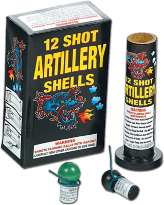 Mini 12 Shot Artillery Shells