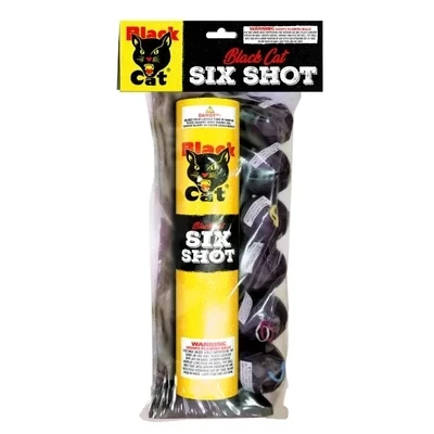 Black Cat 6 Shot Bagged Artillery
