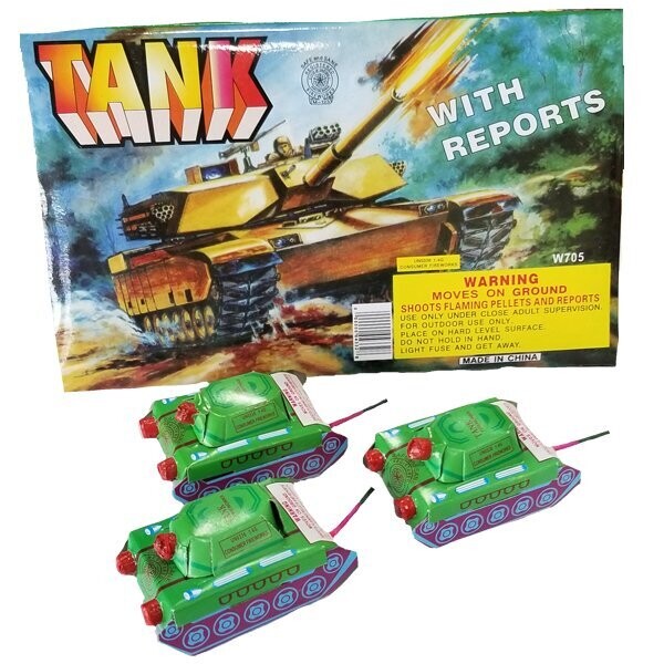 Tanks with reports - 12 pack