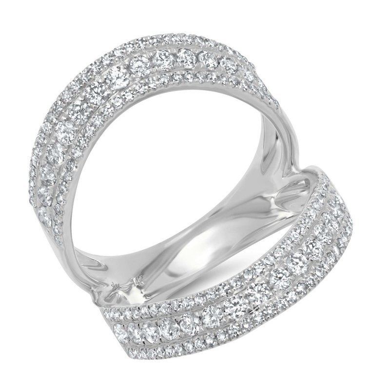 0.99ct 14k White Gold Diamond Lady's Ring