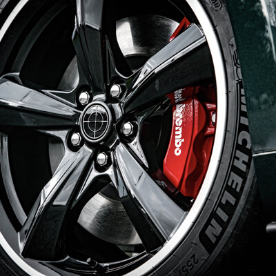 Mustang 2024 tire caps