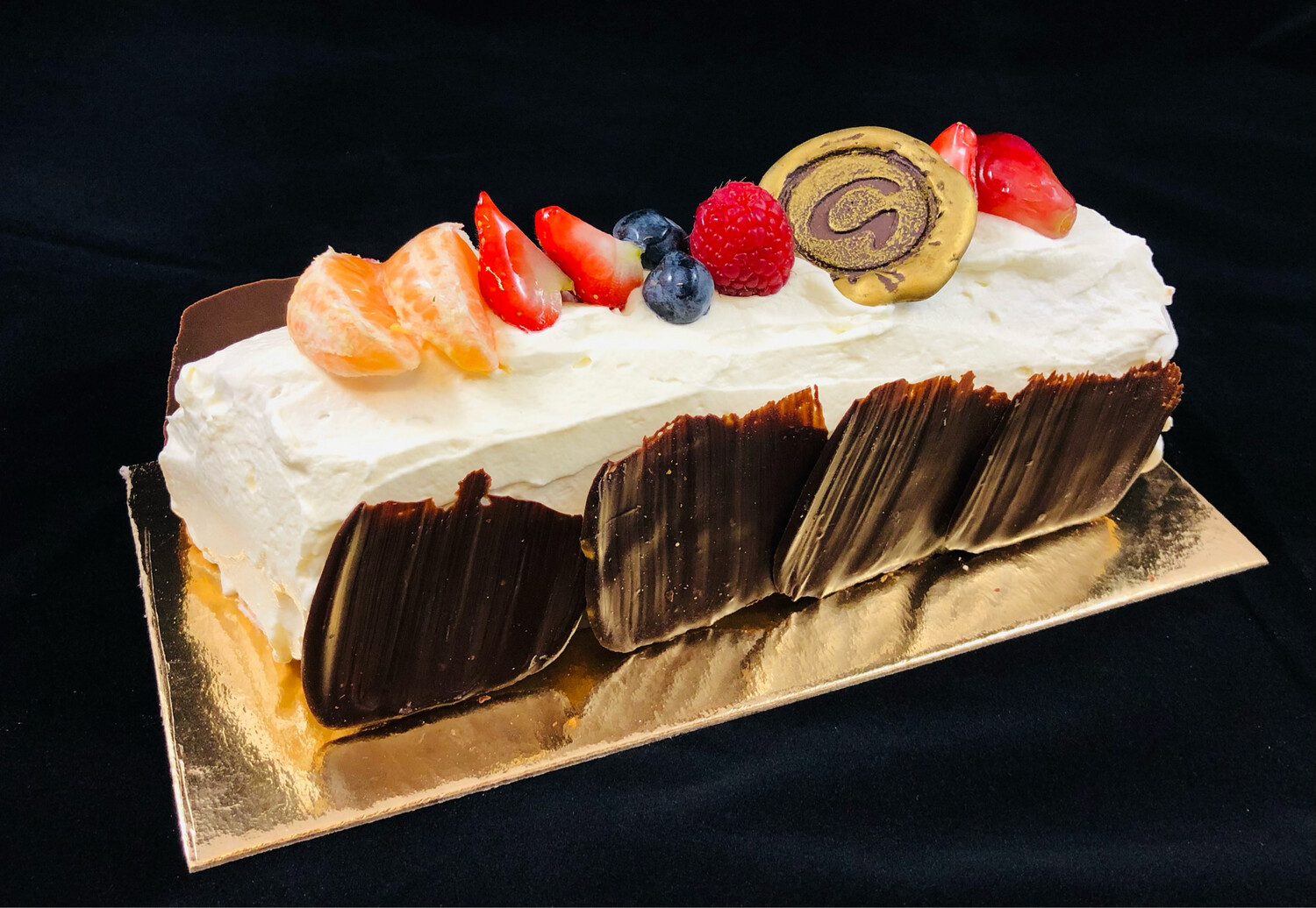 Kerststronk Slagroom