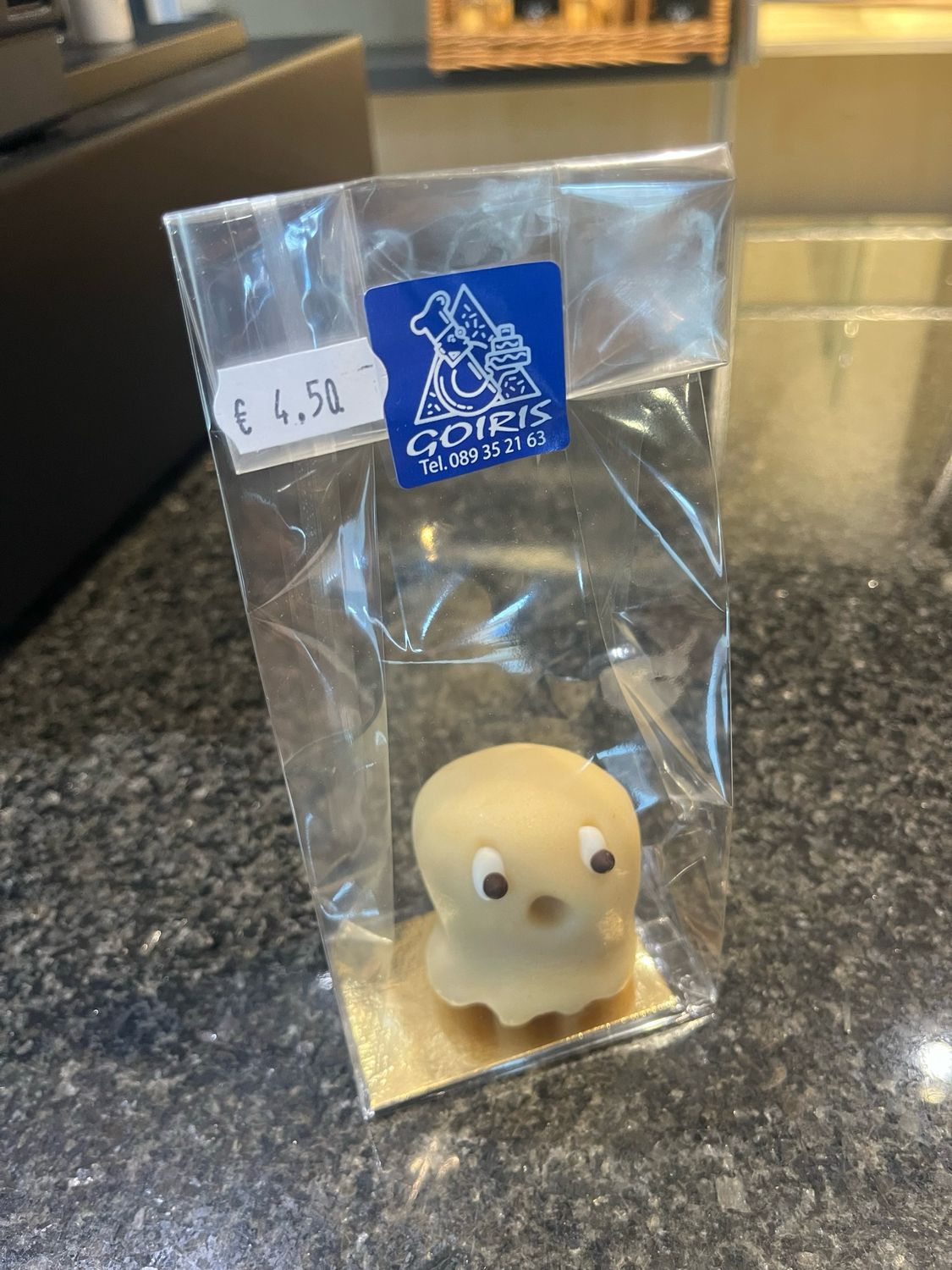 Marsepeinen figuurtje spook