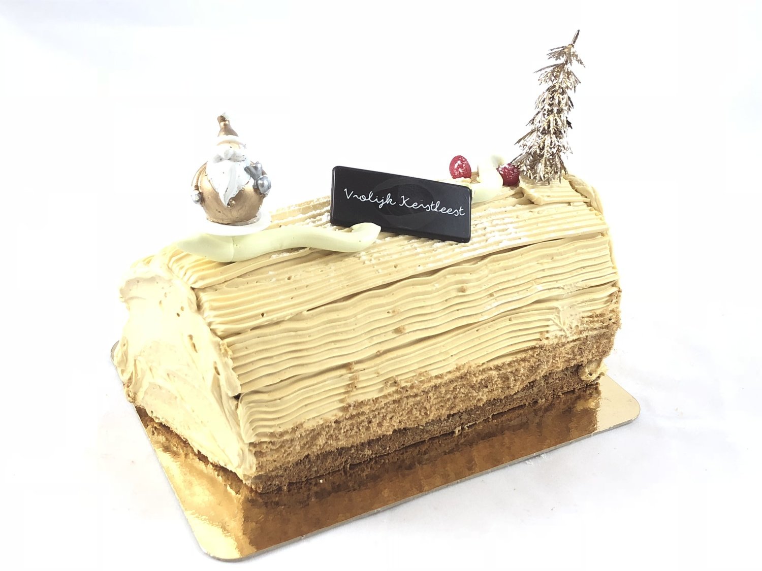 Kerststronk Creme au beurre