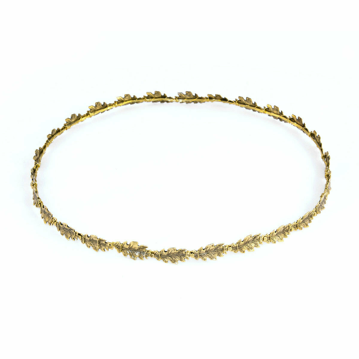 Haarkranz Thin Oak Gold