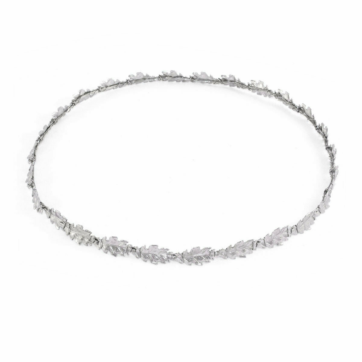 Haarkranz thin Oak silber