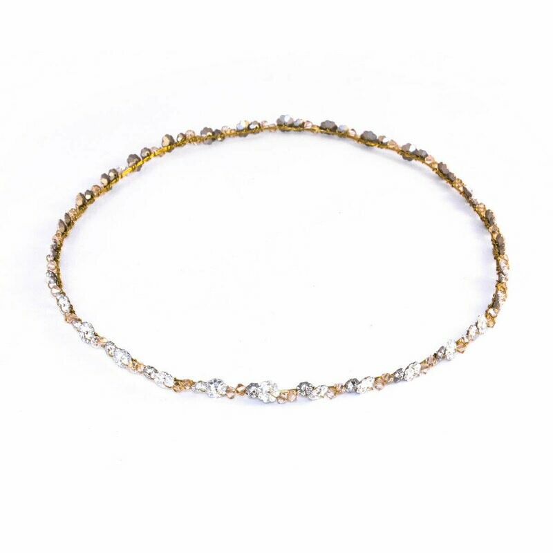 Haarkranz Bella Gold