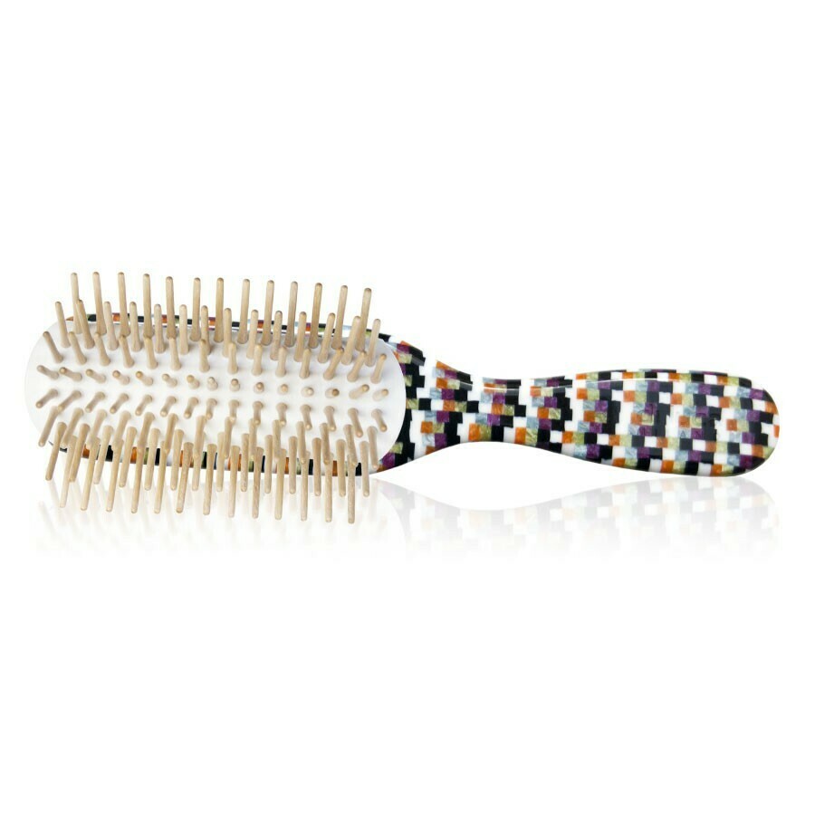 Spazzola Capelli / Bürste Rhodoid grande / groß Arlequine (Limited Edition)