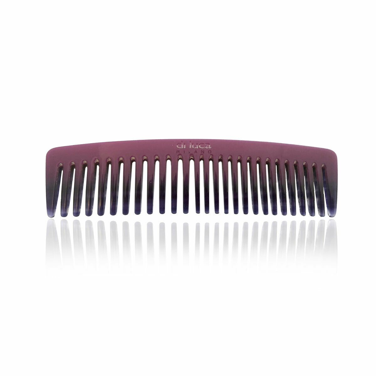 Pettine Doppio / Kamm Rhodoid Ametista