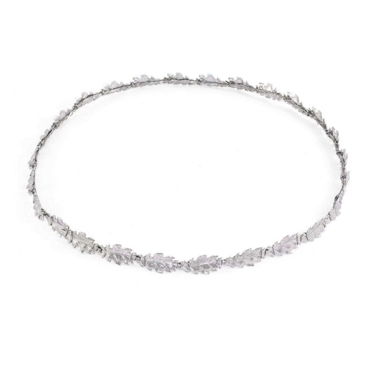 Haarkranz thin Oak silber
