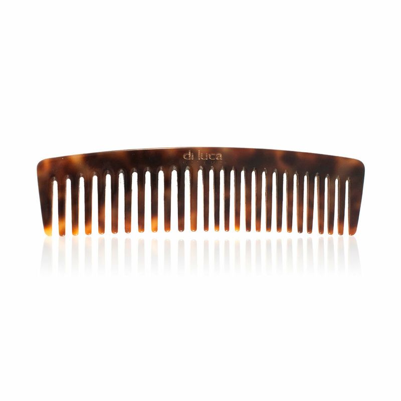 Pettine Doppio / Kamm Rhodoid Classic Brown