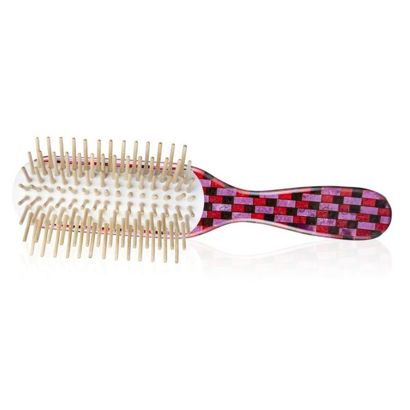 Spazzola Capelli / Bürste Rhodoid grande / groß Mosaik