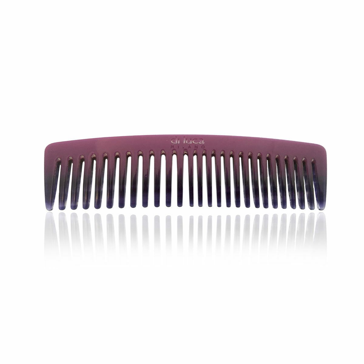 Pettine Doppio / Kamm Rhodoid Ametista