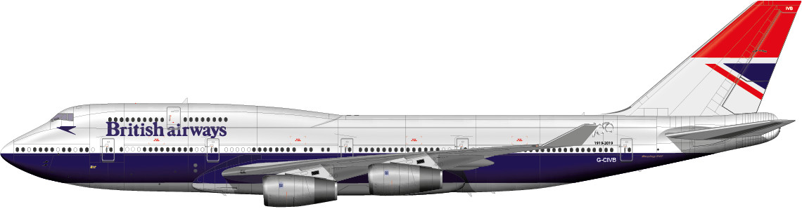 British Airways 100th Anniversary Prints
