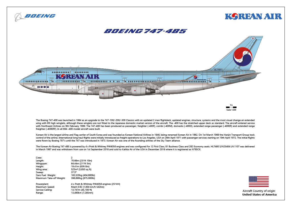Boeing 747-400 Korean Air