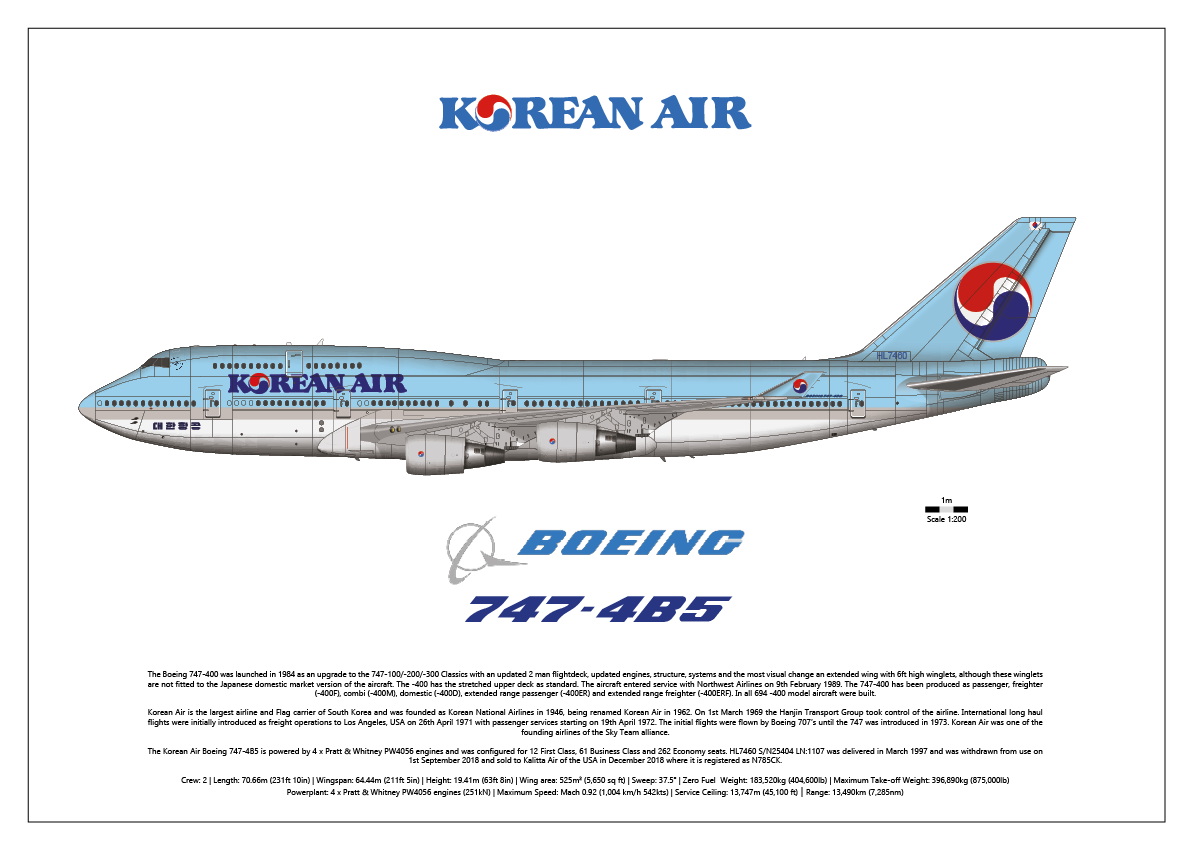 Boeing 747-400 Korean Air