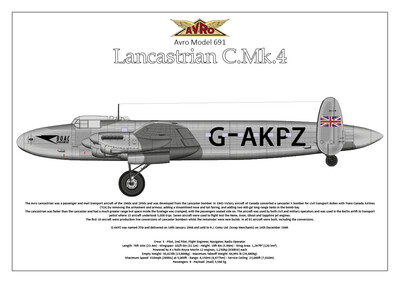 Avro Lancastrian - Model 691