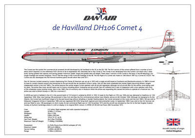 de Havilland Comet 4 G-APDB of Dan Air