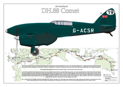 de Havilland DH88 Comet G-ACSR