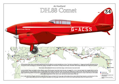 de Havilland DH88 Comet G-ACSS Grosvenor House