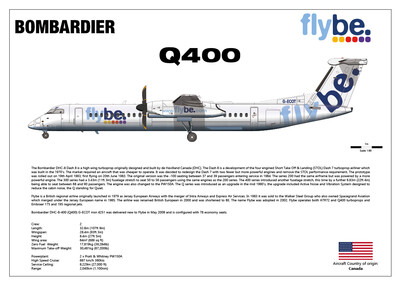 Bombardier Q400 of Flybe - G-ECOT