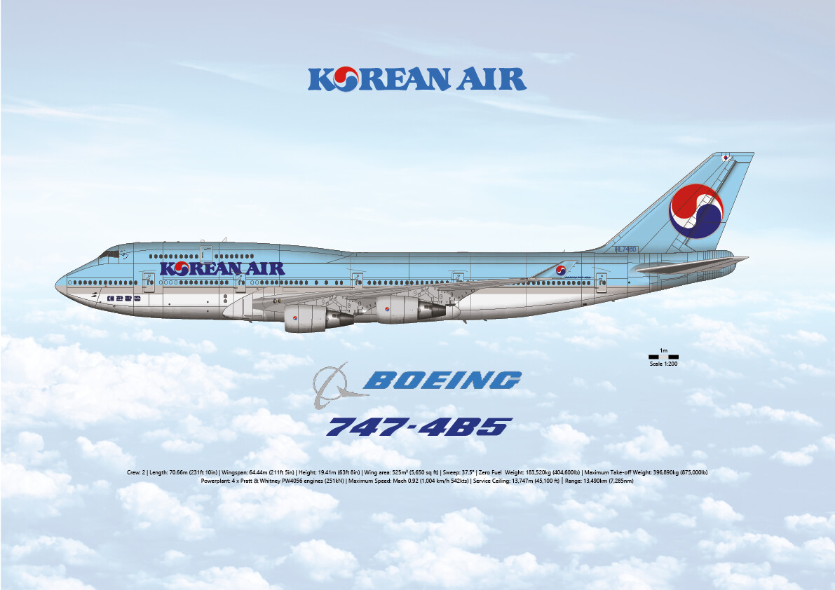 Boeing 747-400 Korean Air