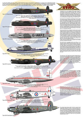 Avro Lancaster Family - Print
