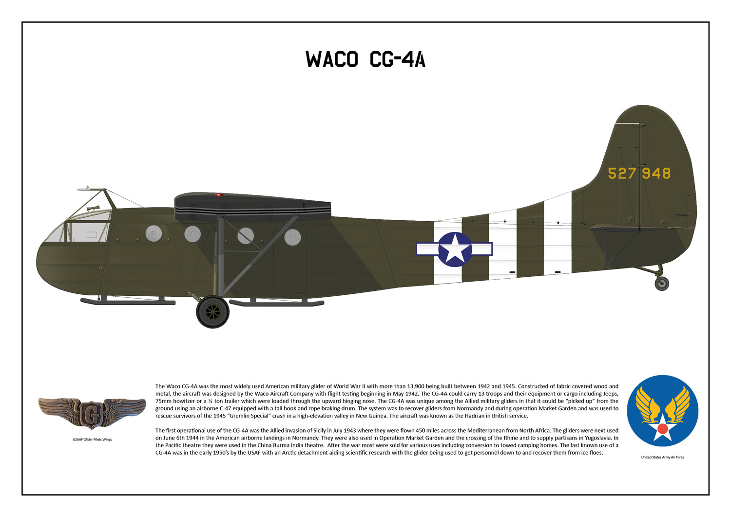WACO CG-4A Hadrian Glider