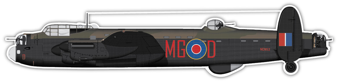 Avro Lancaster B.Mk1 - Vinyl Sticker
