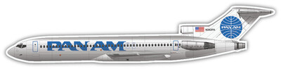 Boeing 727-200Adv PanAm - Vinyl Stickers