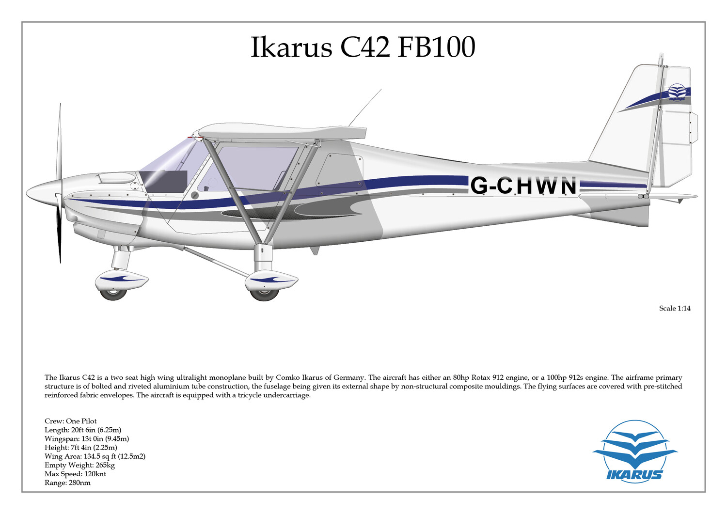 Ikarus C42 –  Coningsby Aviation Site