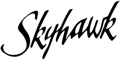 Cessna Skyhawk Logo - Vinyl Sticker
