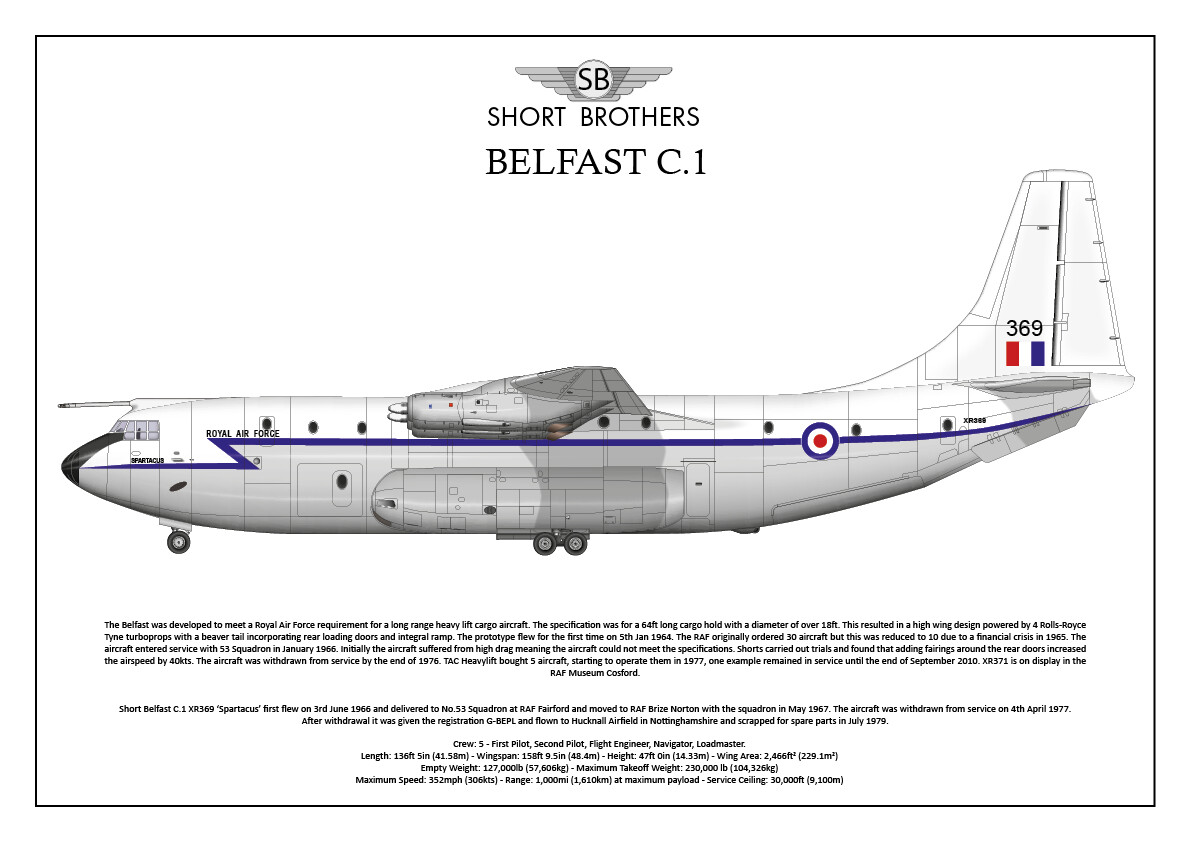 Short Belfast XR369