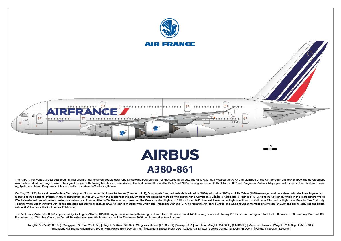 航空機・ヘリコプター Phoenix AirFrance A380 F-HPJA 航空機・ヘリコプター Phoenix AirFrance A380 F-HPJA 航空機
