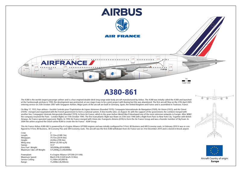 【3/18まで】Phoenix AirFrance A380 80周年特別塗装 JC Wings A380 エールフランス 特別塗装 「創立80周年記念」 F