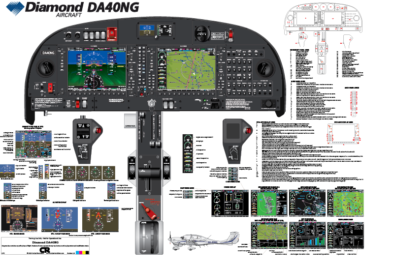 DA40NG with Garmin G1000 avionics