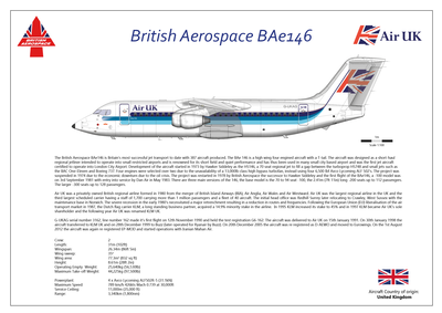 BAe 146-300 G-UKAG of AirUK