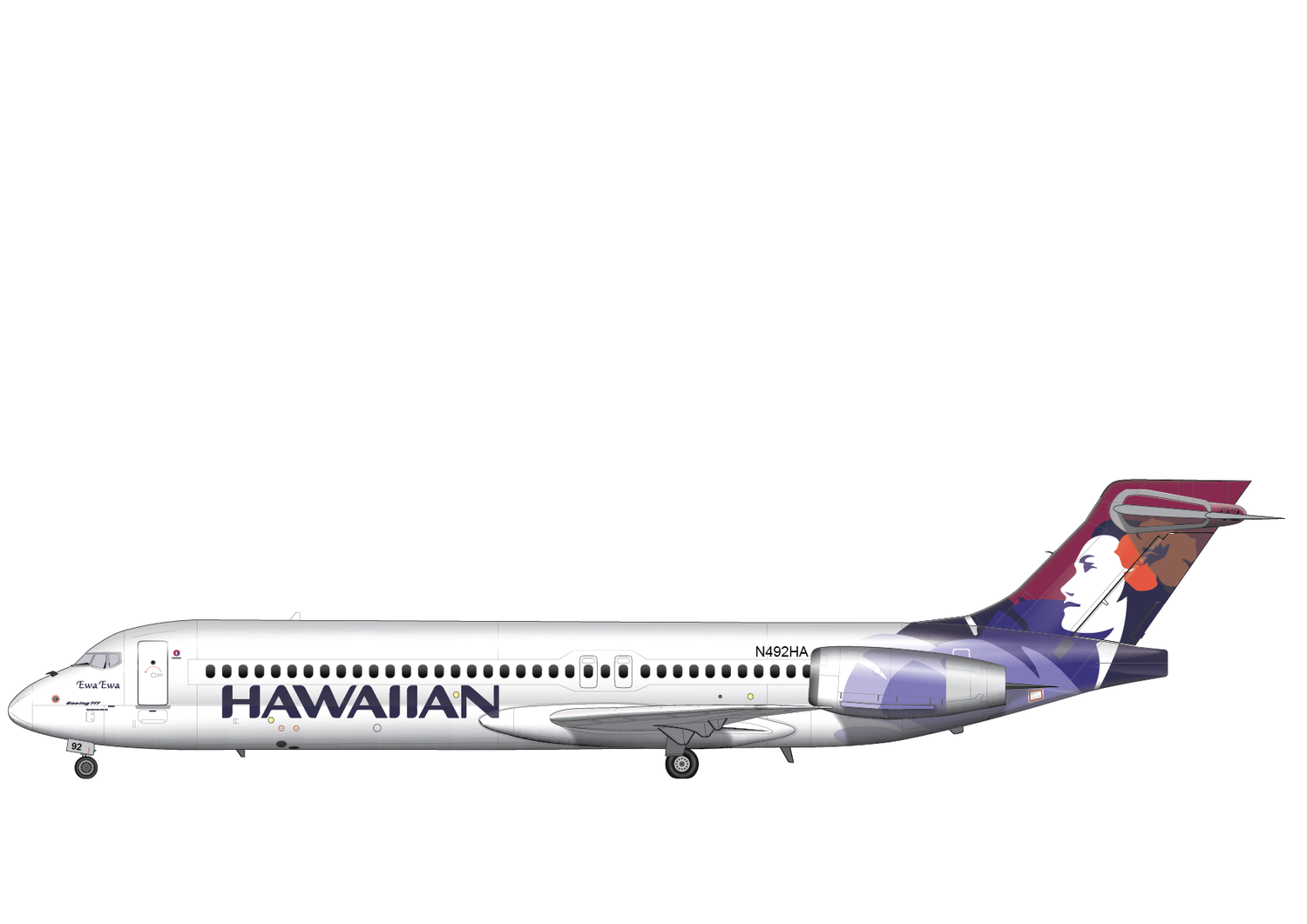 Boeing 717-200 Hawaiian Airlines