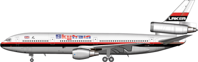 McDonnel Douglas DC10-30 of Laker Skytrain