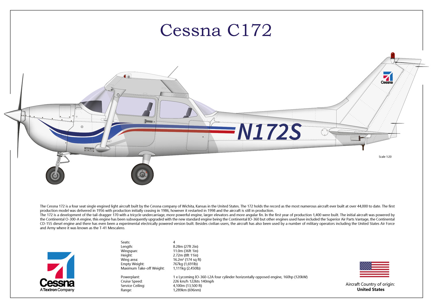 Cessna C172 - Print