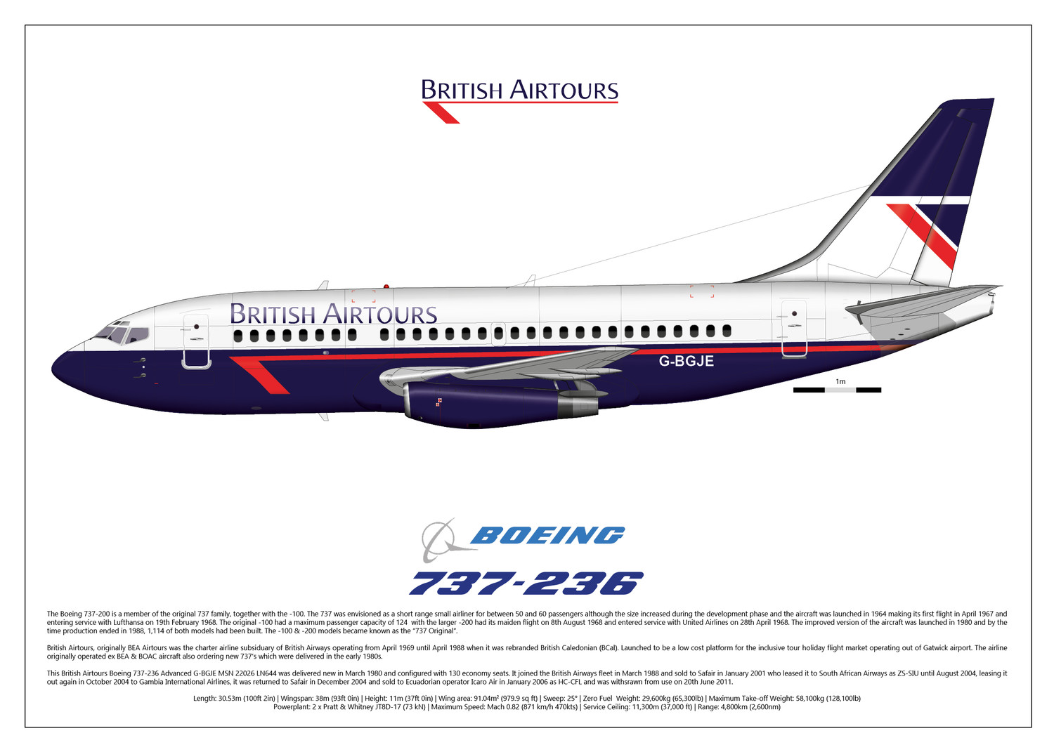 Boeing 737-236 British Airtours
