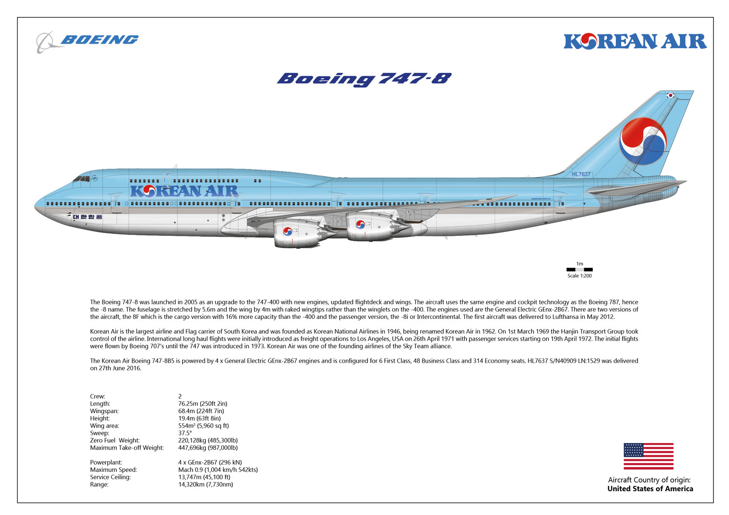 Boeing 747-8 Korean Air